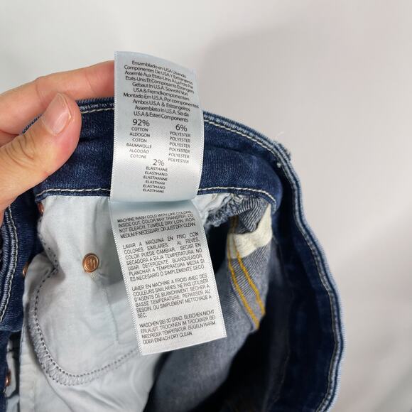 Mother Womens Size 24 High Waisted Looker Ankle Fray Jeans Not Rough Enough - Picture 12 of 12